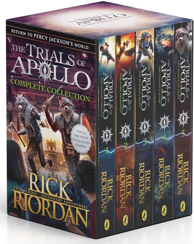 Box Set Trials Of Apollo Complete C by Rick Riordan
