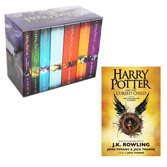 Harry Potter Box Set (free Cursed Child Combo Set) (8 books)