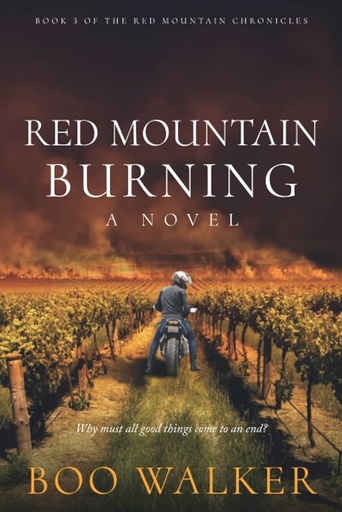 Red Mountain Burning  by Walker Boo