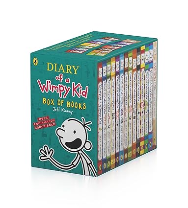 Diary Of A Wimpy Kid Box Set [14 Books] Complete Series by Jeff Kinney