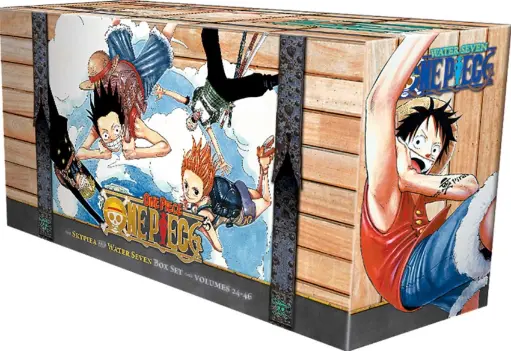 One Piece Box Set 2 : Skypiea and Water Seven Manga (Volumes 24-46 )  by Eiichiro Oda)